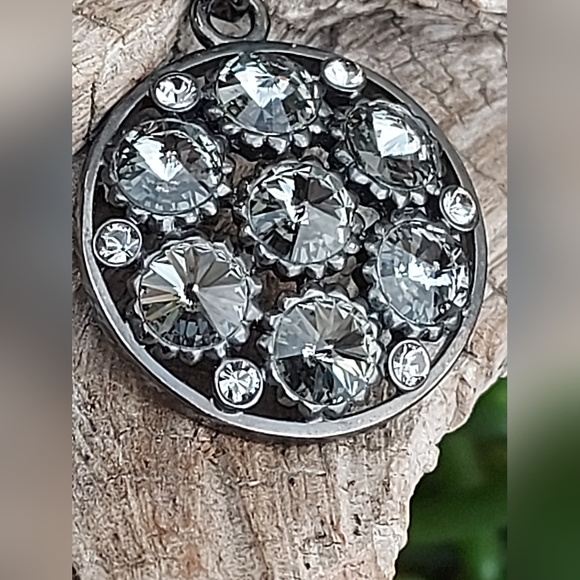 Butler Rhinestone Necklace - Picture 3 of 6